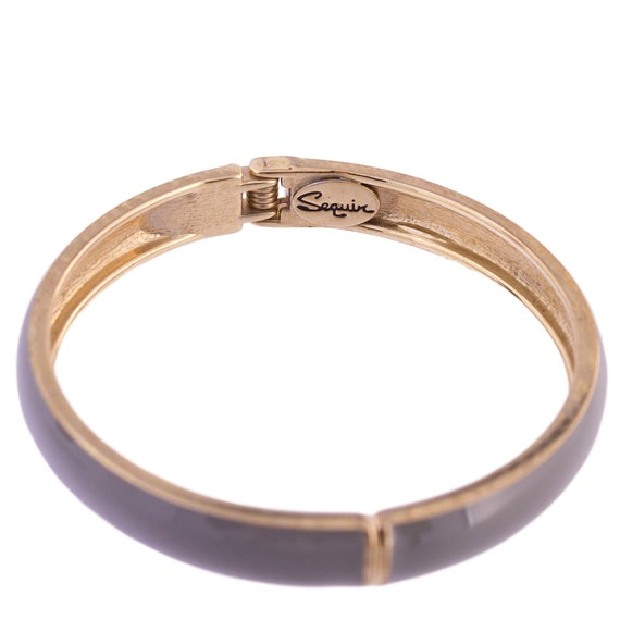 Sequin Gray Bangle Bracelet - image 2