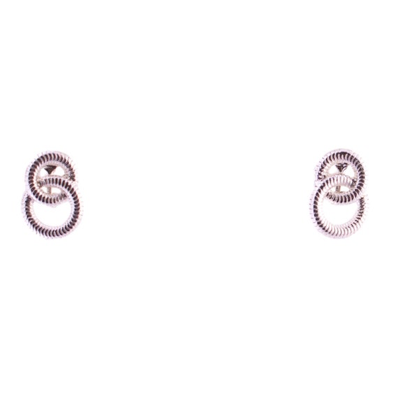 Interlocking Knot Earrings - image 1