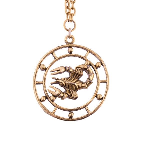 Celebrity Scorpio Necklace - image 1