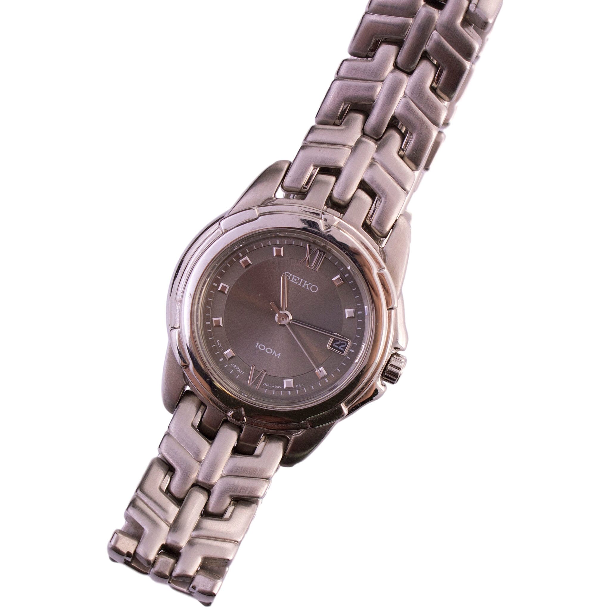 Seiko Stainless Steel Water Resistant Watch - Etsy