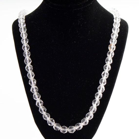 Hobe Clear Crystal Necklace