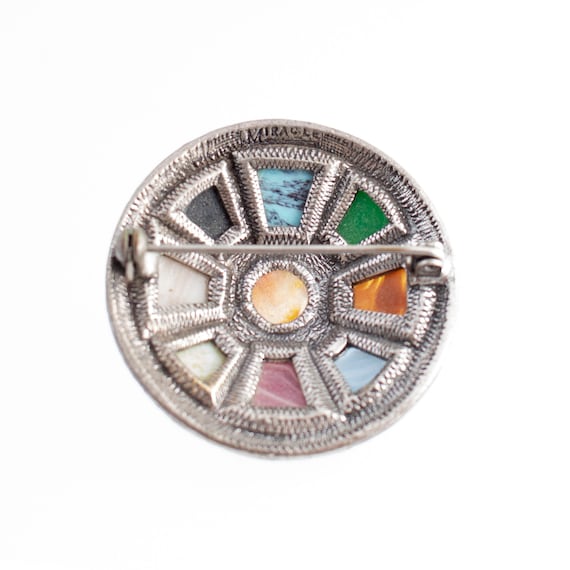 Miracle Scottish Multi Color Brooch - image 2