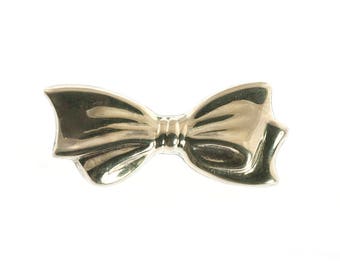 Sterling Taxco Bow Brooch