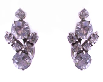 Vintage Rhinestone Earrings