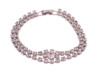 Simple Rhinestone Bracelet