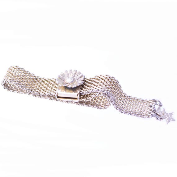 Gold Plated Adjustable Slide Bracelet - image 2