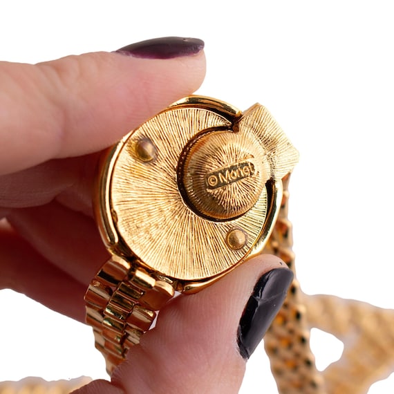 Monet Button Clasp Necklace - image 4