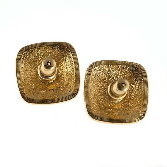 Napier Rhinestone Earrings - image 2