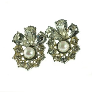 SALE--1950s Glamorous Earrings