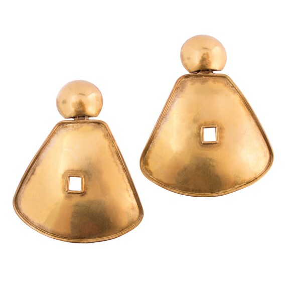 Large Doorknocker Earrings