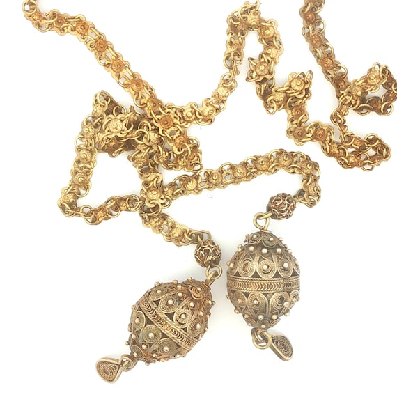 Decorative Lariat Necklace