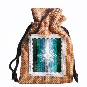 Green Star gift pouch