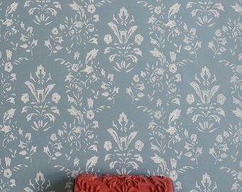 Damask Patterned Paint Roller No.27 from Paint & Courage