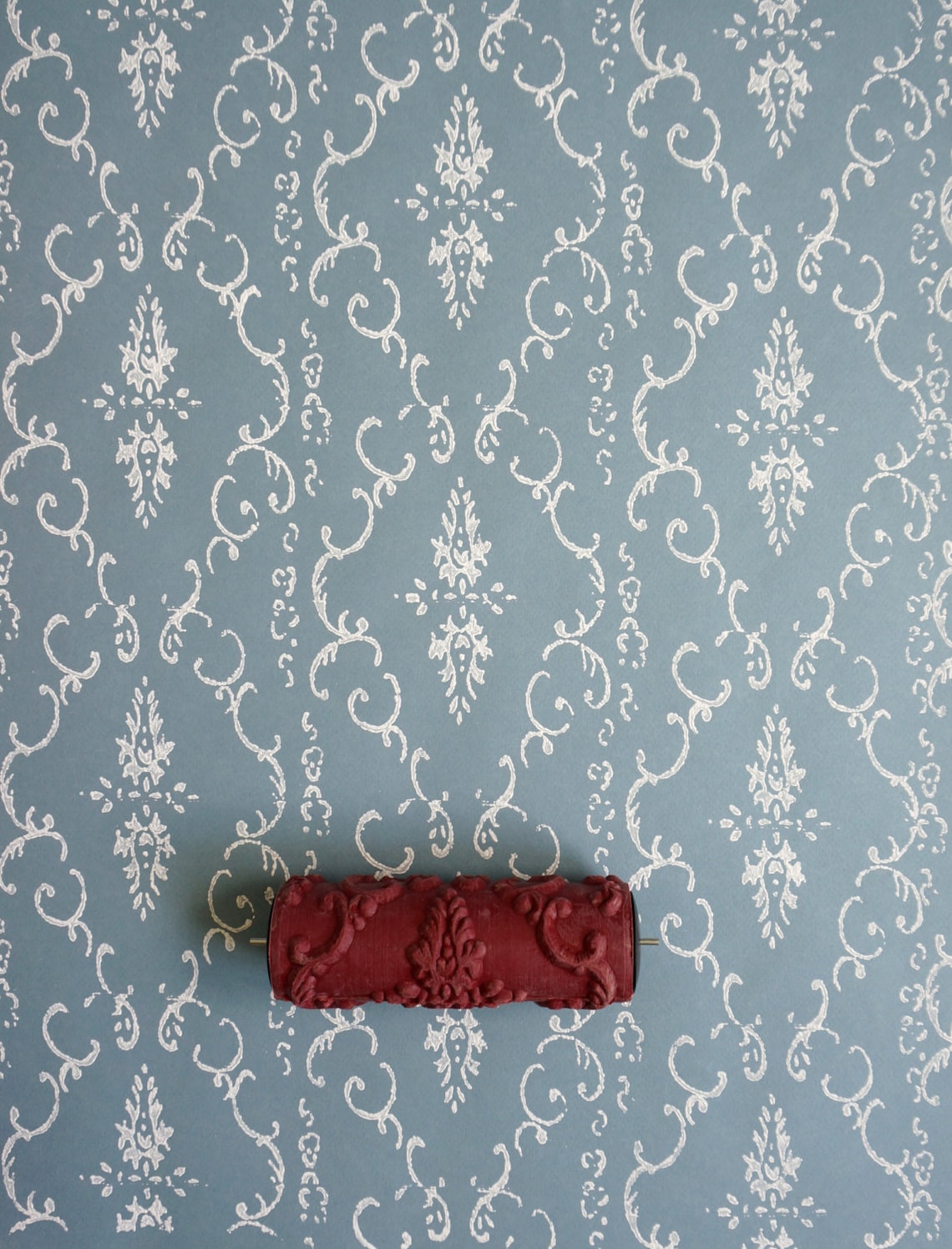 Damask Patterned Paint Roller No.29 From Paint & Courage Etsy