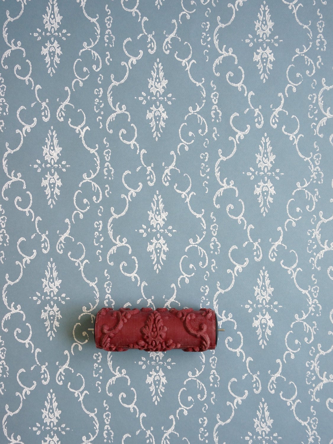 Damask paint roller deals