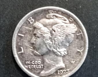 1923 Liberty Dime - No Mint Mark - RARE