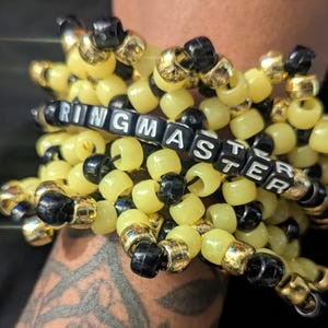 Puños Juggalo Kandi