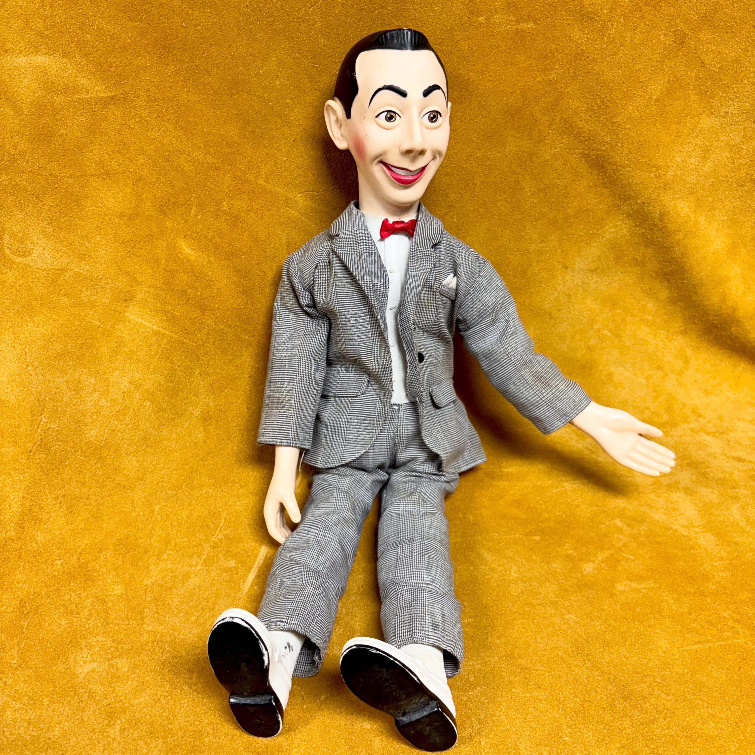 80’s　PEE WEE HERMAN ピーウィーハーマン人形　ヴィンテージ 80's☆Pee-Wee Herman☆ピーウィーハーマン☆トーキングドール