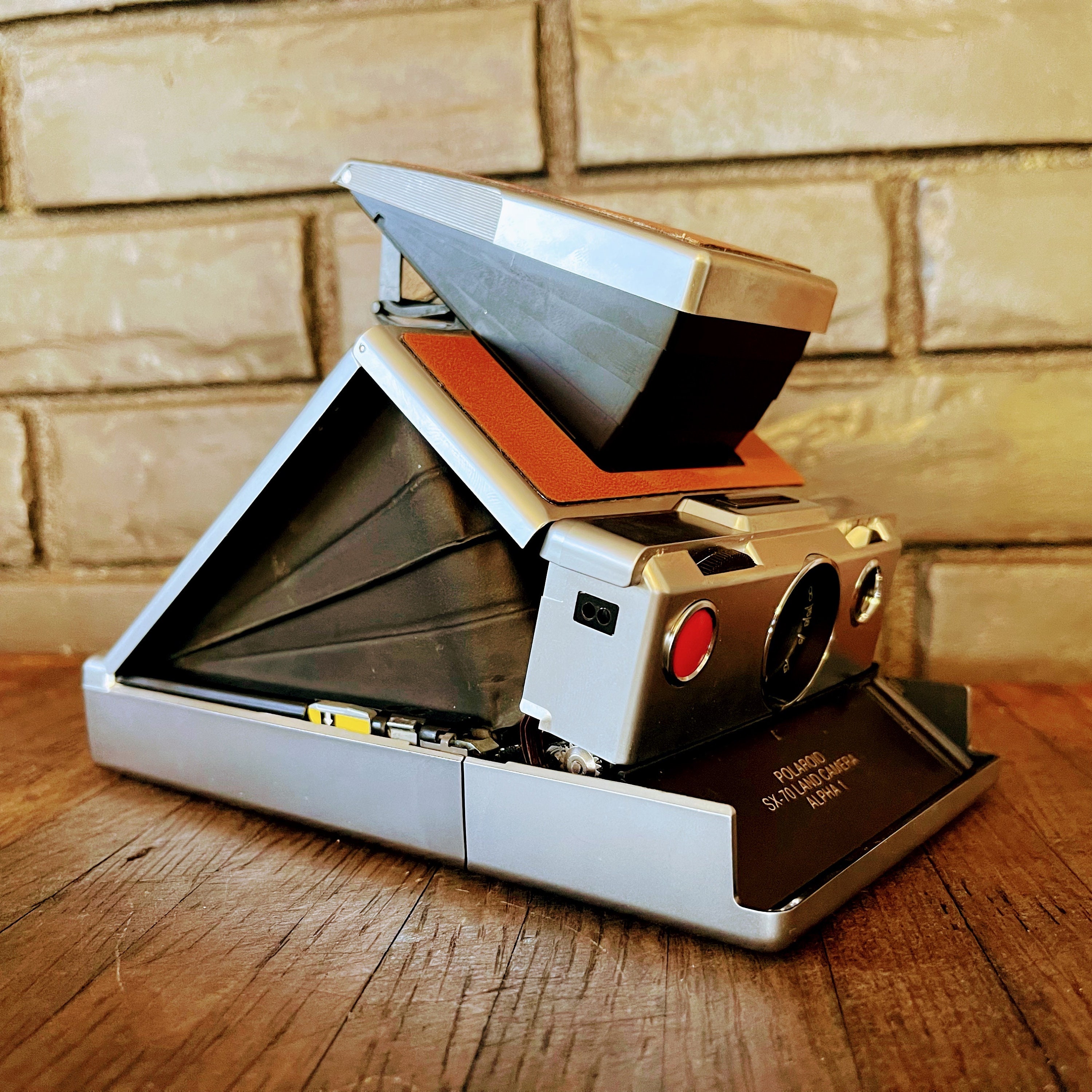 Appareil Photo Polaroid SX-70 Alpha 1 – SLR Land Camera, Vintage, état Fonctionnel
