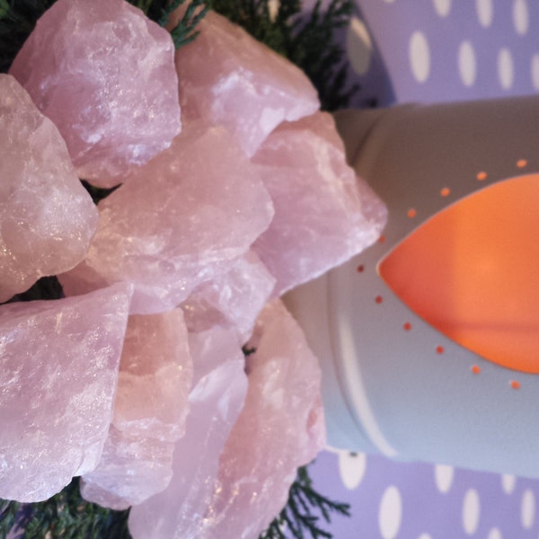 Rough Rose Quartz Pieces  - Raw, Healing, Crystal Therapy, Reiki