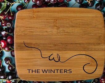 Personalized cutting board, custom cutting board - great gift