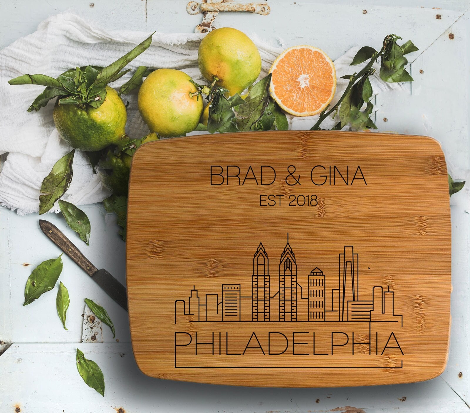 Custom Cutting Board engraved with Kid's Drawing/Note! – Philly DIY