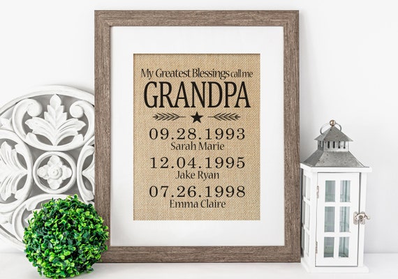Download Fathers Day Gift For Grandpa Gifts For Grandpa Gift Etsy