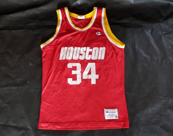 hakeem olajuwon champion jersey