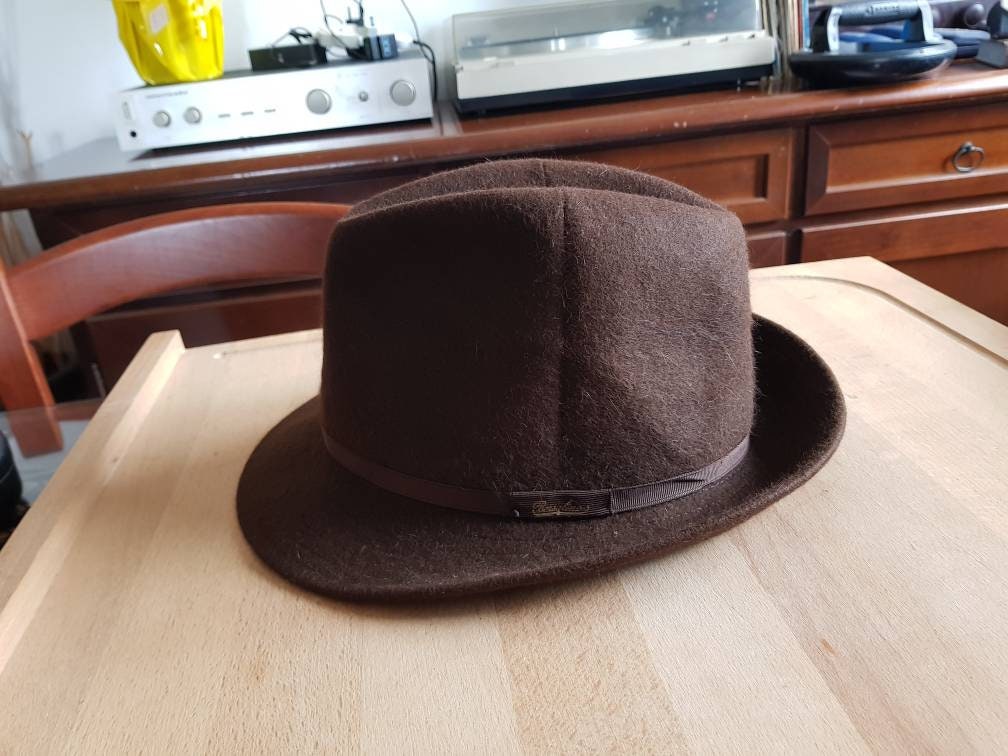 80s Borsalino Traveller Hat - Etsy 