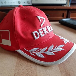 Fantastico cappello anni 90 DEKRA Michael schumacher | Etsy Italia
