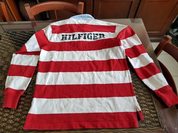 90s TOMMY HILFIGER rugby shirt!