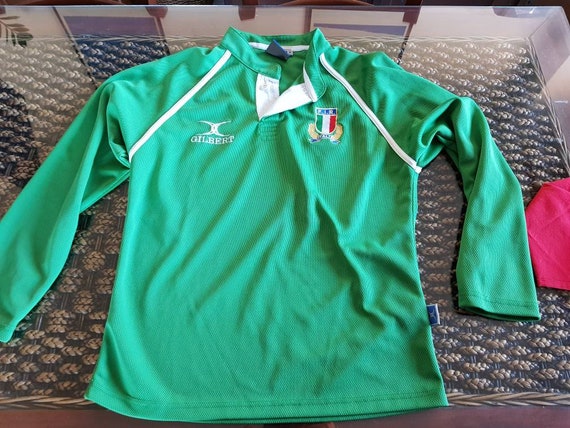 Vintage italy rugby gilbert shirt
