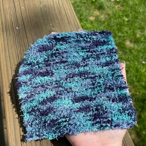 Makeup remover, cotton washcloth, party favor, exfoliating cloth, exfoliating glove, gift for baby, present for them, eco friendly bathroom