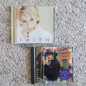 Twos CDs Faith Hill Tim McGraw Country Music Recorded Audio g2246