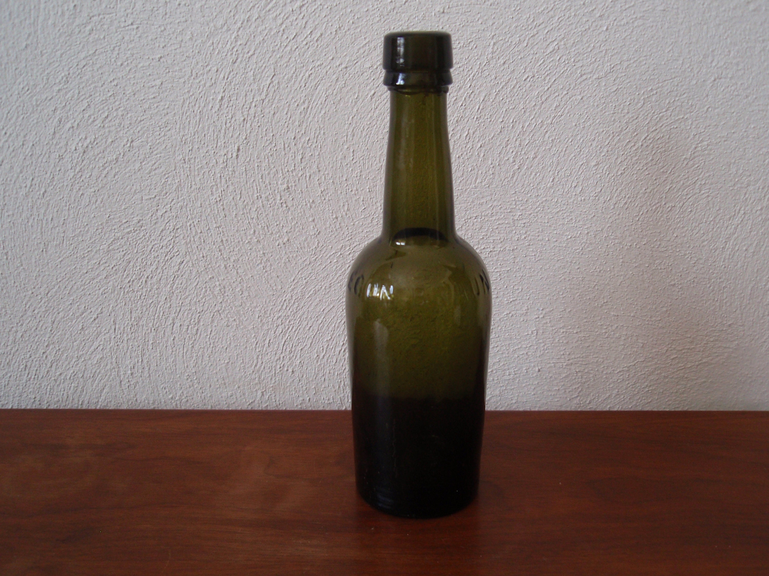 Antique Green Glass Bitters Bottle EGON BRAUN HAMBURG Germany - Etsy UK