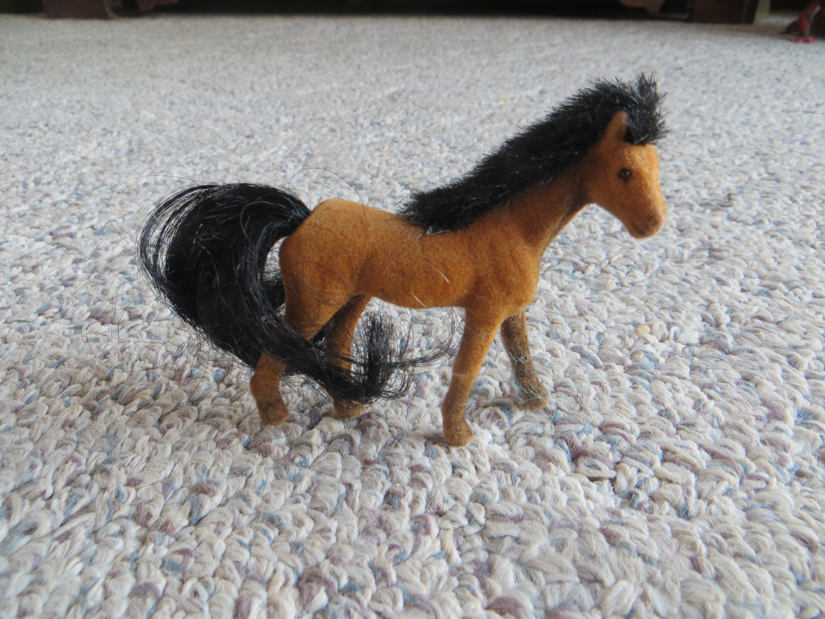 Lot of 7 Small Toy Horses Figures Plastic Childrens Toys and Etsy
