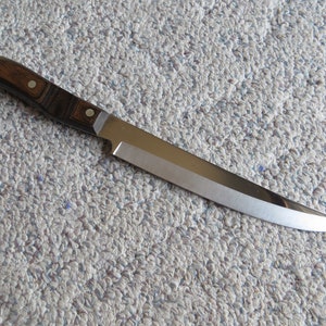 Vintage Exco Chef&#39;s Kitchen Knife USA Home and Living Kitchen and Dining Cutlery Knives MD h210