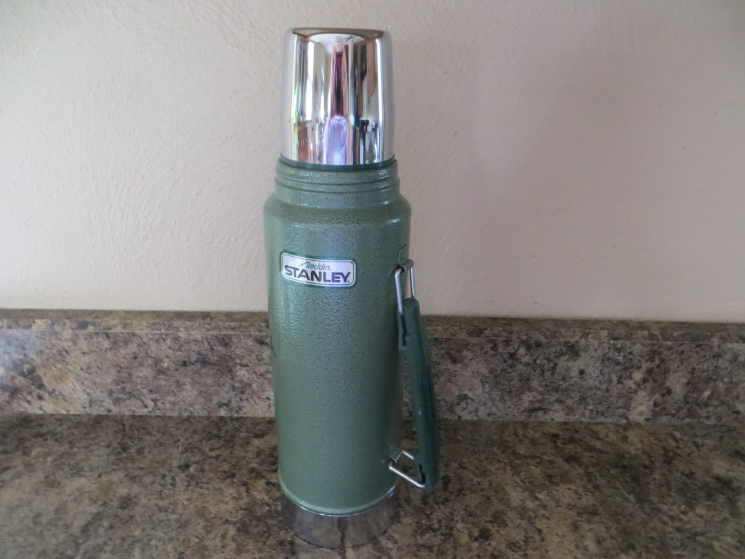 Stanley Aladdin Thermos Vacuum Bottle One Quart Pre Owned H70 Etsy