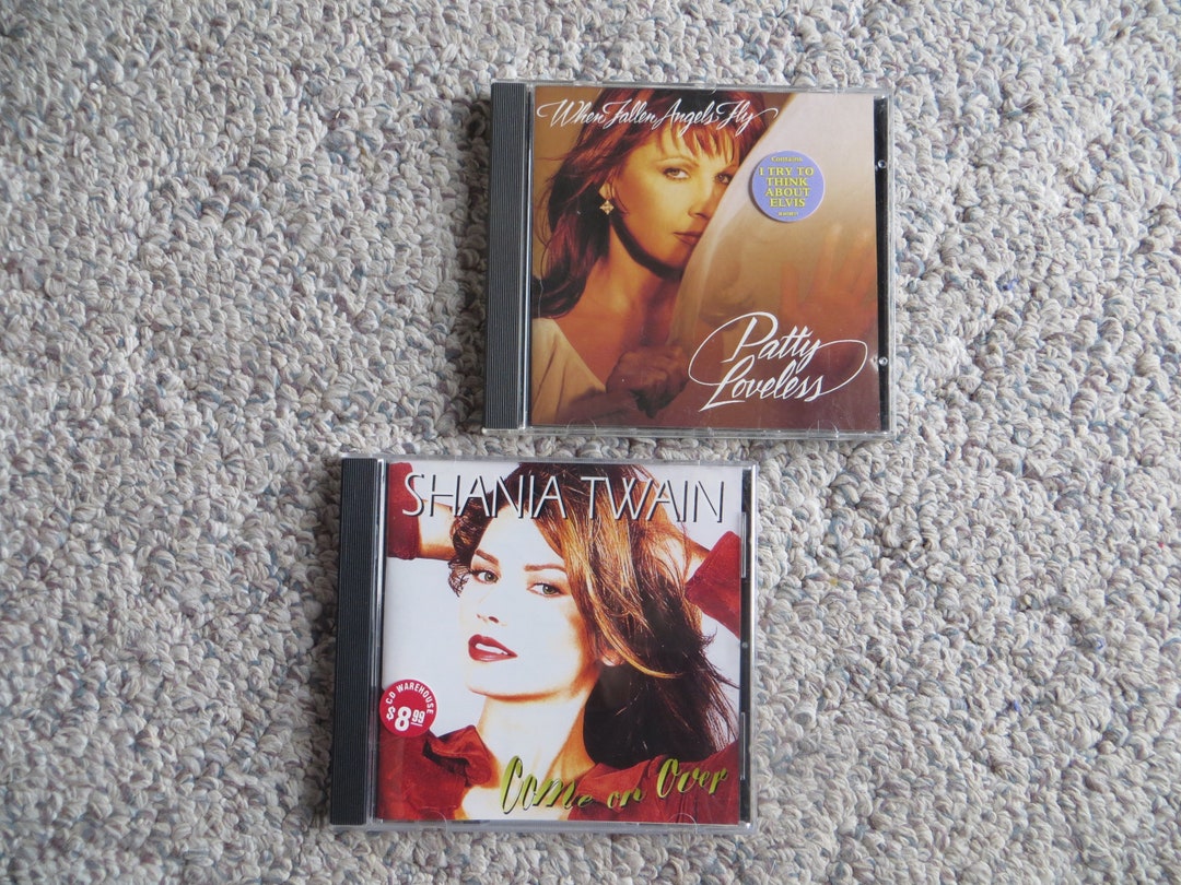 Two Cds Patty Loveless When Fallen Angels Fly and Shania Twain - Etsy