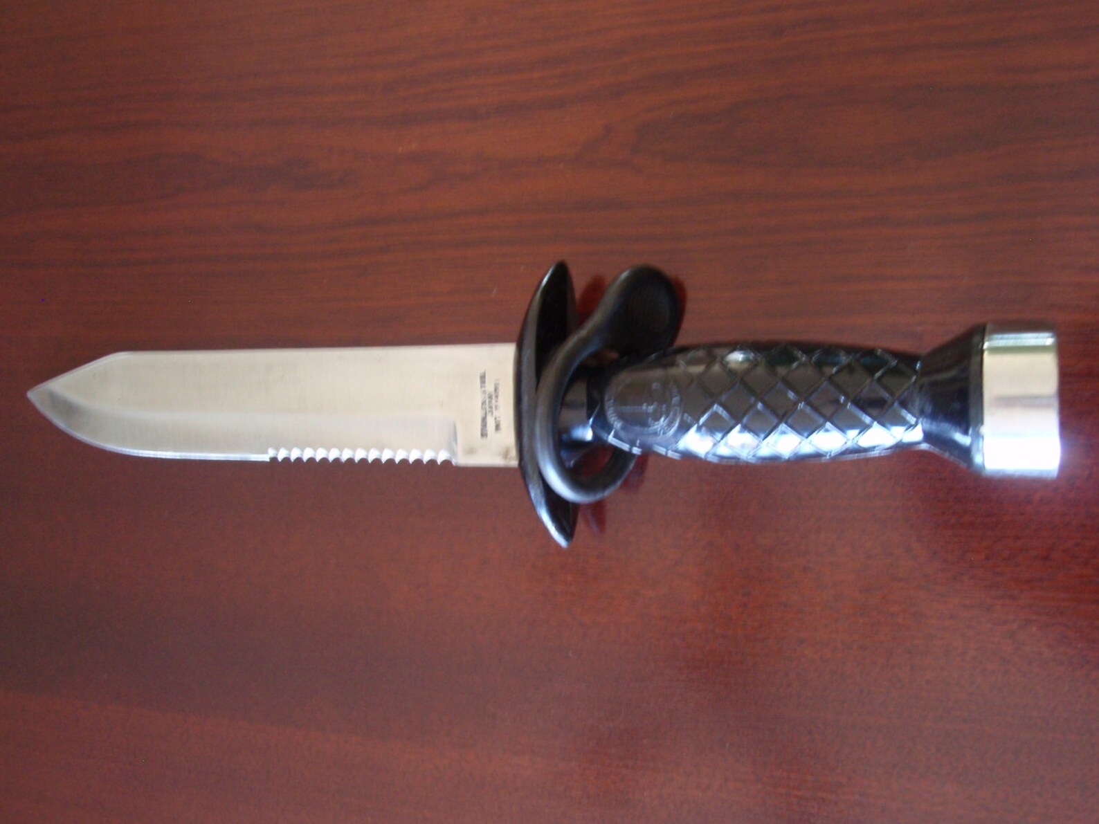 US Navy Seal Dive Diver Knife Aqua Lung Survival Fixed Etsy