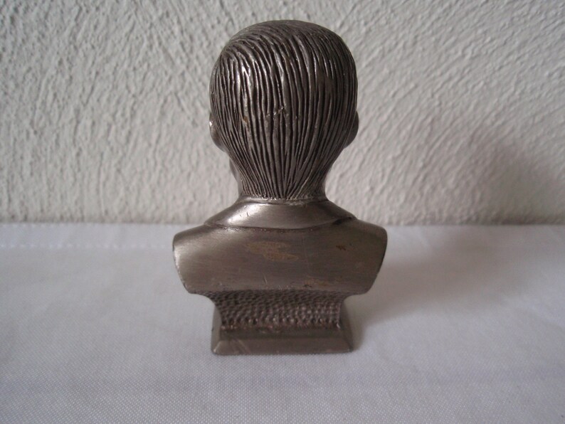 Quality Miniature 3 Inch Figure John F Kennedy President Solid Cast Iron Collectible Memorabilia Souvenir Figurine d832