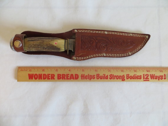 Solingenヴィンテージナイフ Vintage WINGEN Solingen Rostfrei Germany Butcher Knife 893