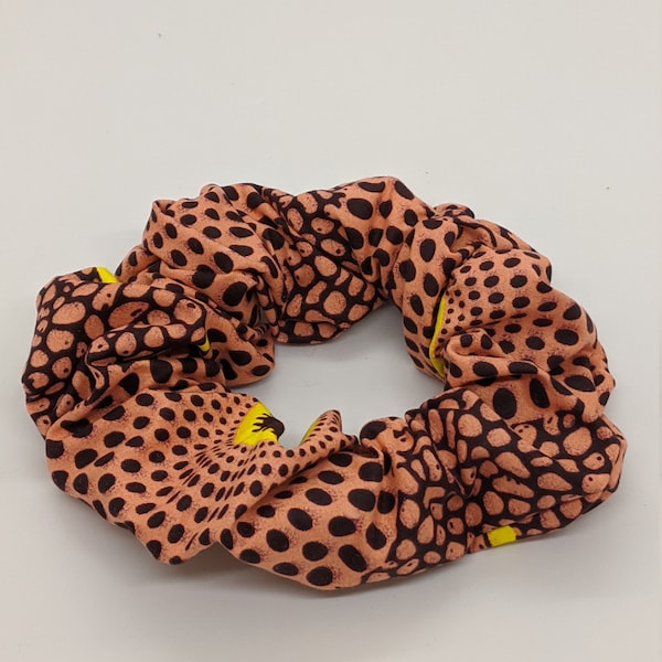 Best Handmade Hair Scrunchies | African Print Women Scrunchies | Girls Hair Cheetah Print | Animal Print Velvet Leopard | Thick Hair Women