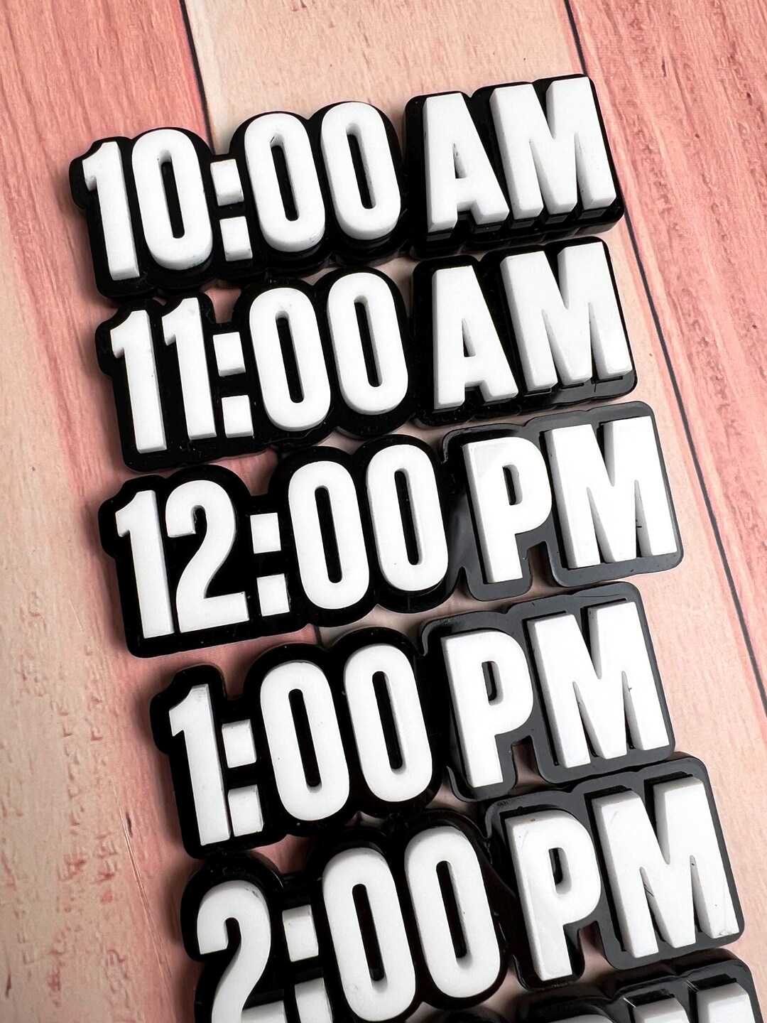 Time Magnets Classroom Time Magnets | Custom Acrylic Teacher Schedule Magnets ...