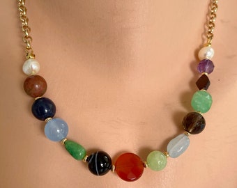 Stones of Heaven necklace, Revelation 21 necklace, Christian jewelry