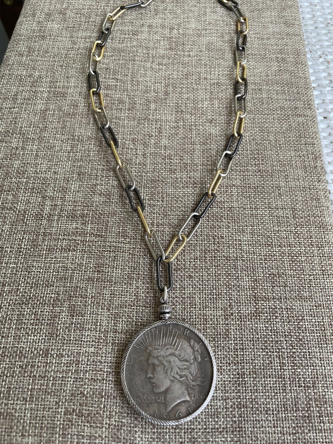 MINI VECCHIO COIN NECKLACE main image 1