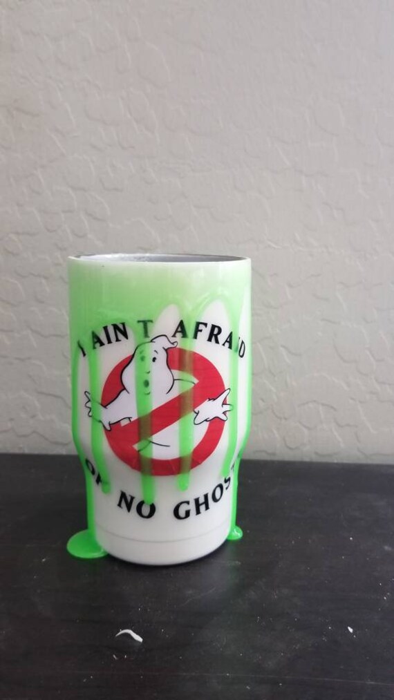 Personalized Ghostbusters themed glow in the dark slimer ooze Etsy
