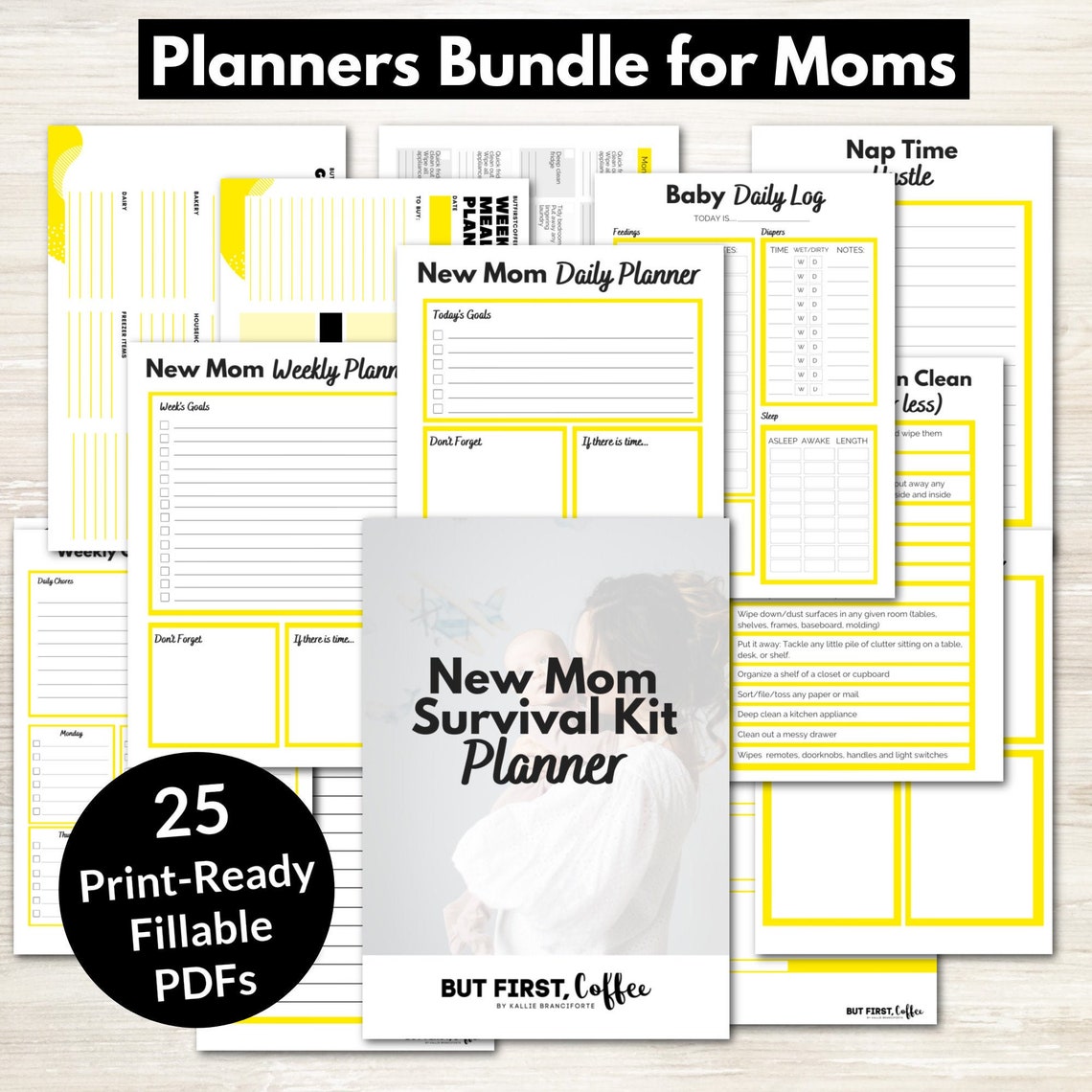 Mom Planner Printable Bundle Planners Calendars and | Etsy