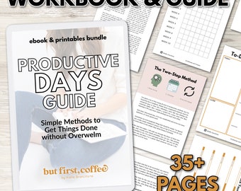 Productive Days Guide | How To Learn to Be Productive Without the Overwhelm