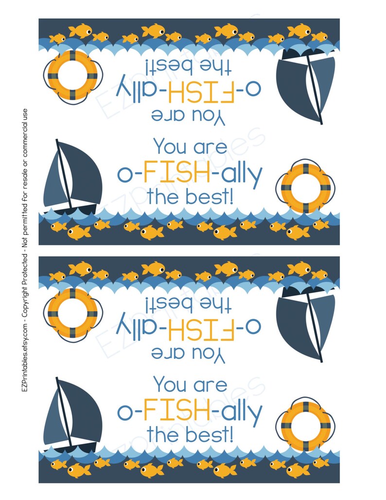 You Are O Fish Ally The Best Free Printable